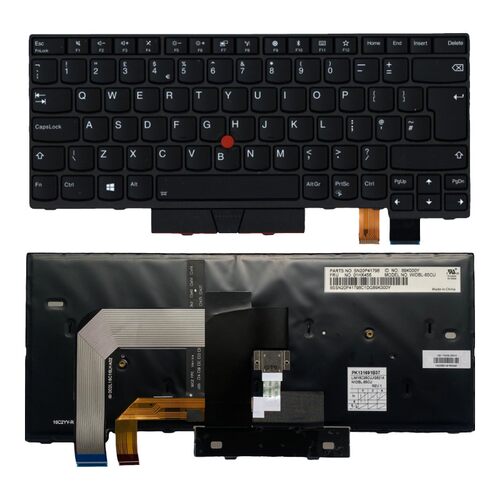 UK背光键盘适用联想Thinkpad T470 A475 T480 A485 01AX516
