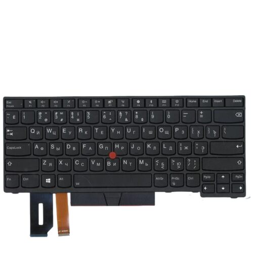 俄文RU背光键盘适用联想E480 E485 E490 L480 L490 01YP302