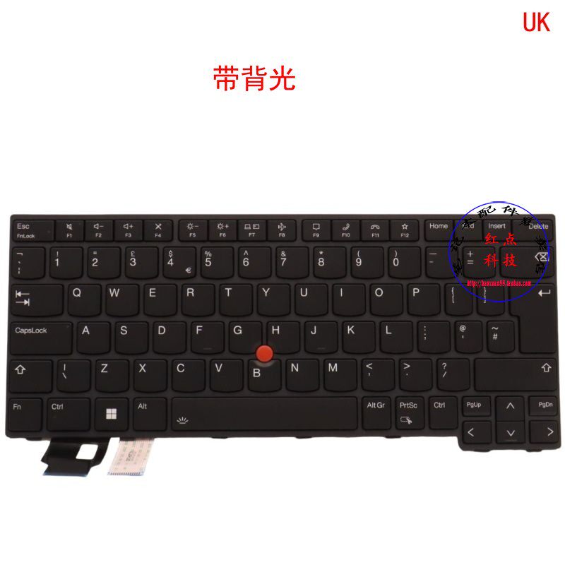 UK键盘联想Thinkpad T14 P14s L14 Gen3 Gen4 5N21D68100