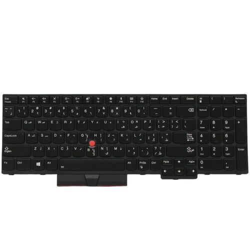 阿拉伯AE背光键盘适用联想E580 E585 E590 L580 01YP605