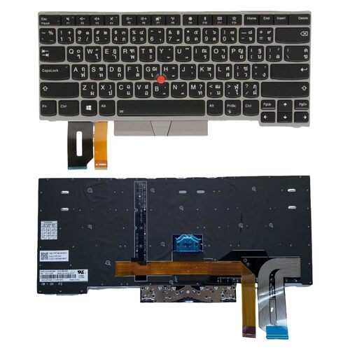 泰文TH背光键盘适用联想E480 E485 E490 T480S 01YN373