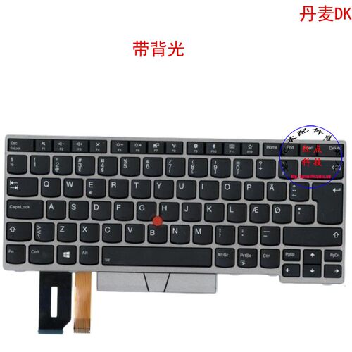 丹麦DK键盘E480 E485 E490 T480S T490 T495 P43S 01YN349