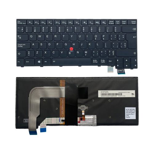加拿大双语CFB背光键盘适用联想T460s 01YR126 01YT180 00PA572