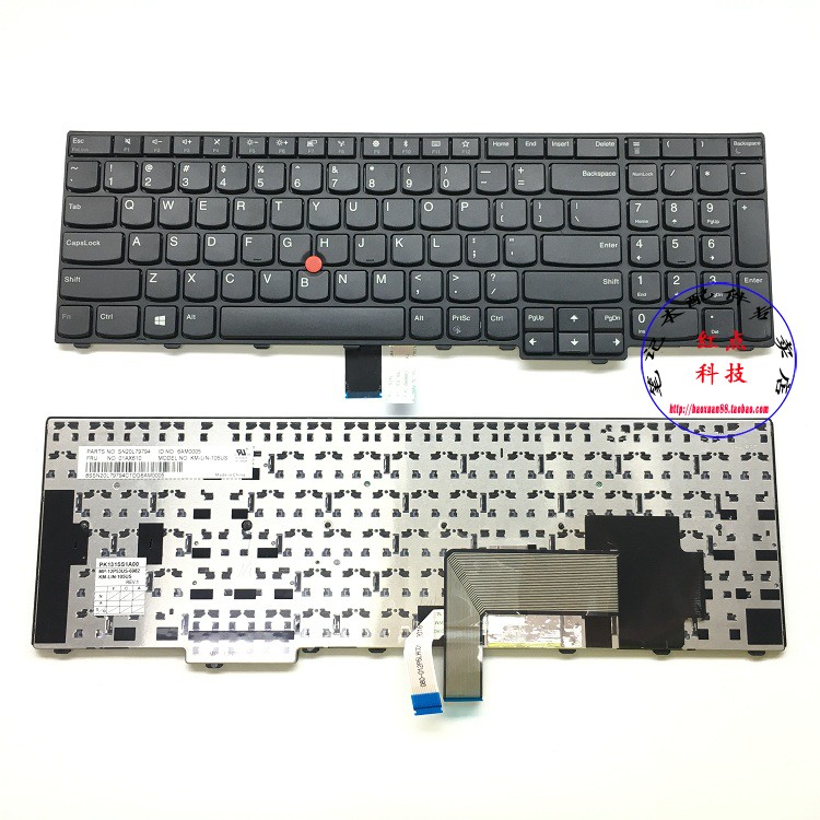 包郵 筆記本 E531 E540 T540P W540 W541 L540 T550 W550S 鍵盤