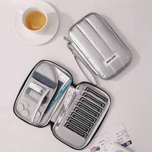 RFID防盗刷护照包旅行手拎登机机票零钱银行卡包大容量证件收纳袋