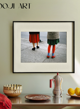 Fred Herzog】木吉复古怀旧艺术客厅摄影装饰画餐厅挂画玄关壁画