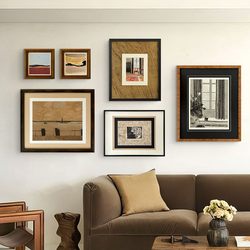 木吉艺术法式复古客厅装饰画