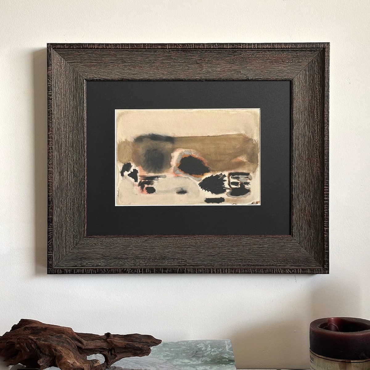 餐边柜客厅沙发背景墙挂画设计师