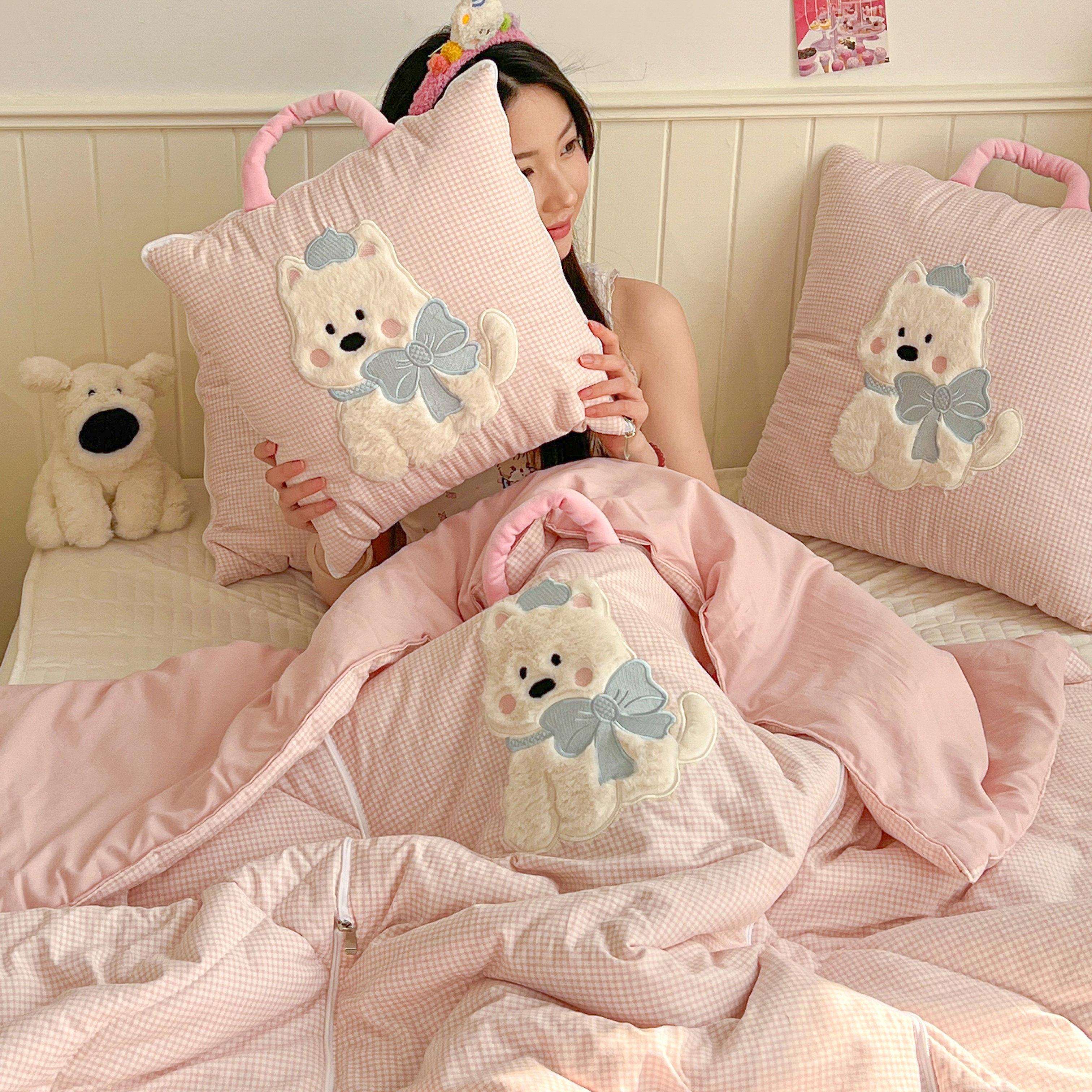 手提抱枕被子两用车载靠枕沙发靠垫可爱学生宿舍午休被办公室盖毯