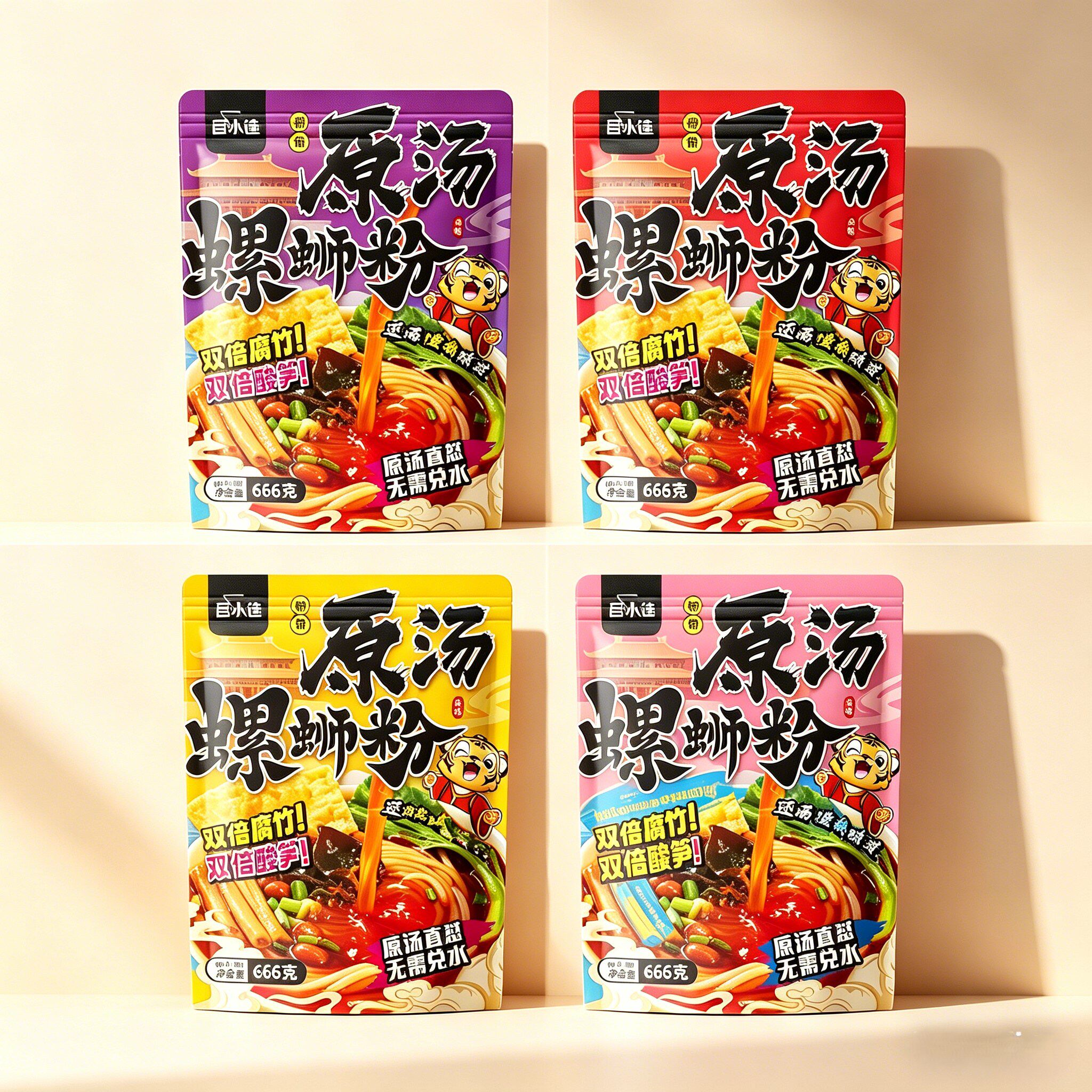 660g吕小佳螺蛳粉加辣加臭