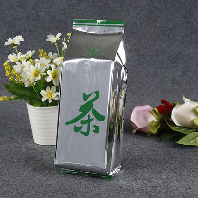 工厂直供定制四边封八边封三边自封自立封铝箔绿色创意茶叶袋包装