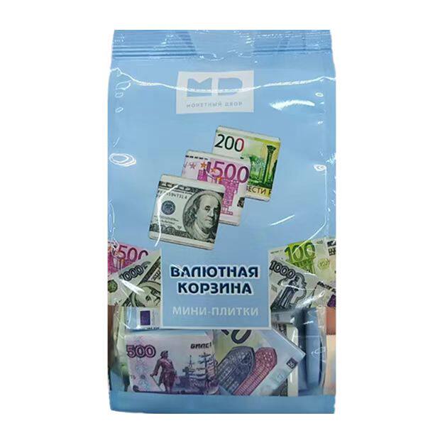 俄罗斯IZP巧克力纯可可钱币牛巧克力制品