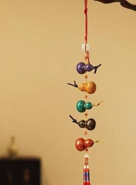 大漆螺钿 五福临门 挂件吊坠男女士随身物件汽车挂饰包包挂件高级