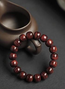 秒沉水 海黄紫油梨 11x12mm  约18.8g手串木简约盘玩文玩念珠送礼