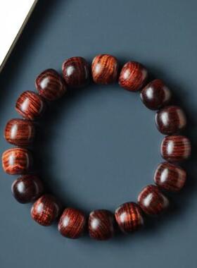 紫油梨1.5 秒沉水 油性密度 约31.6g手串木简约盘玩文玩念珠送礼