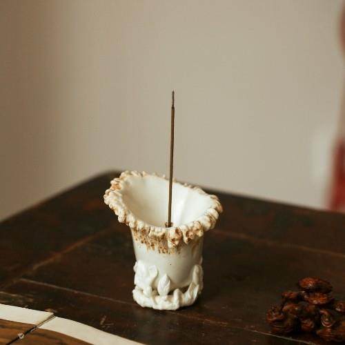 鹿角 | 玉兰杯 香插家用香架香托香炉熏香檀香香座送礼,饰品/流行首饰/时尚饰品新,小众木作,淘宝优惠券,粉丝福利购,淘宝优惠卷