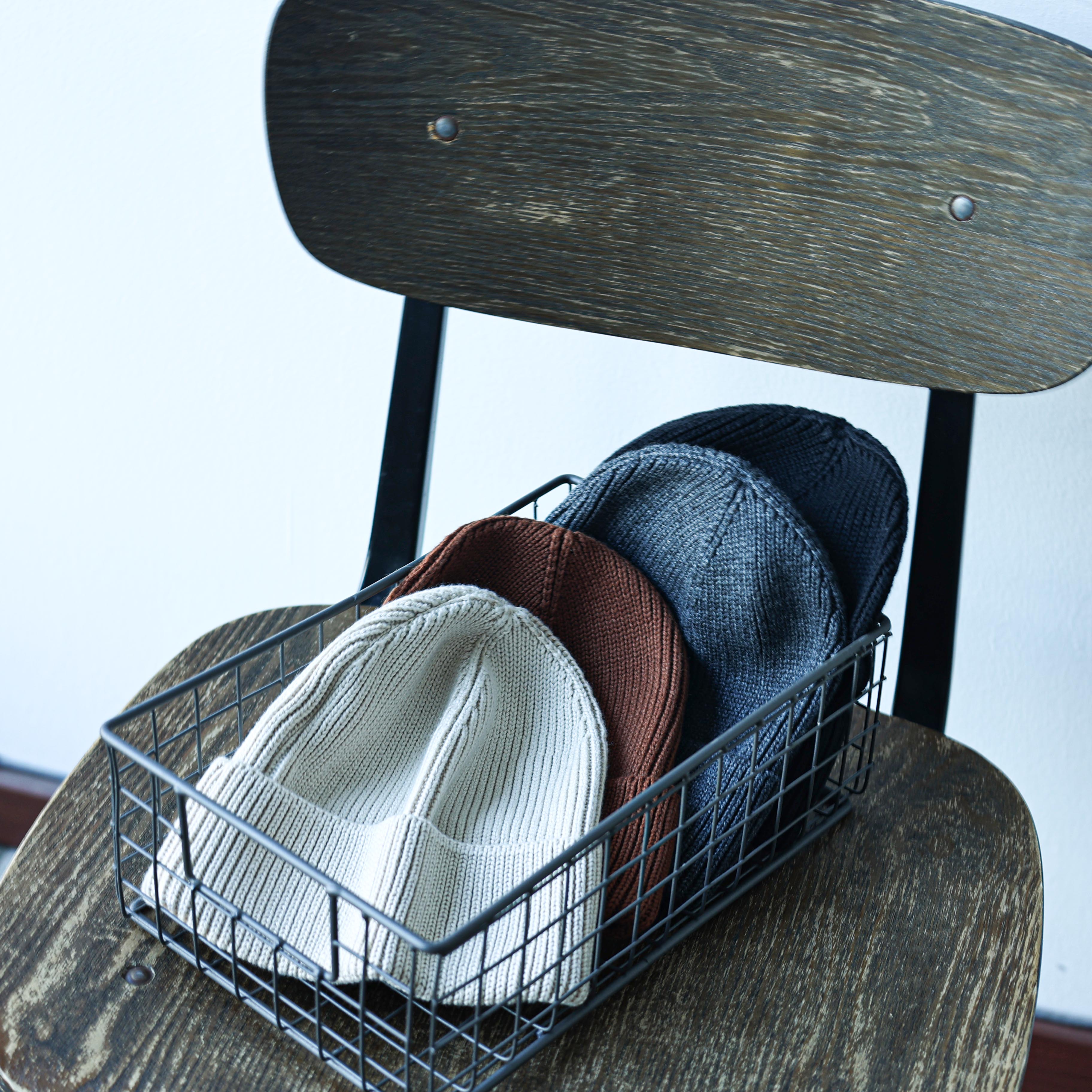 抗起球棉质日本美式复古风毛线帽