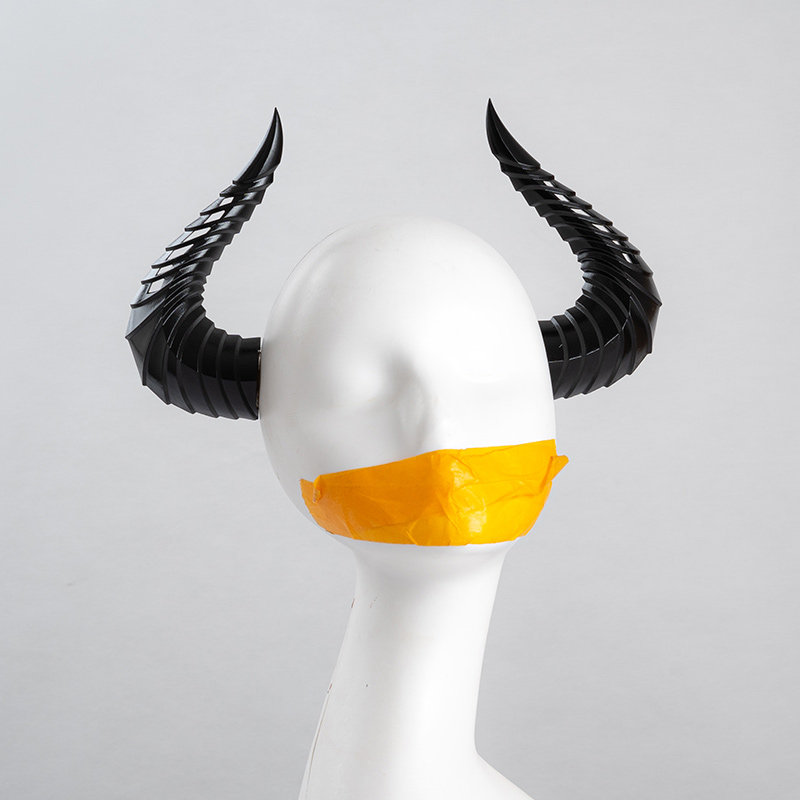 隔壁家原创设计 洛丽塔lolita配饰牛角龙角摄影拍摄道具机能朋克