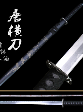 龙泉宝刀唐横刀一体锰钢刀剑