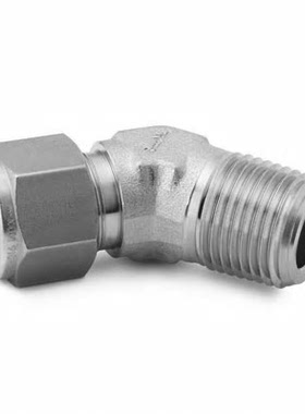 【SS-810-5-6】Swagelok世伟洛克卡套管45°弯头1/2inx3/8inNPT外