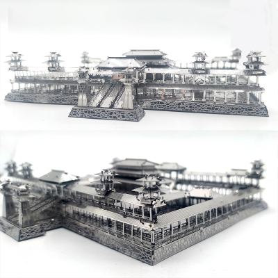 金属拼图14+立体拼图建筑