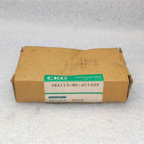 CKD 电磁阀 4KA110-M5-AC100V 日本正品全新原包装现货