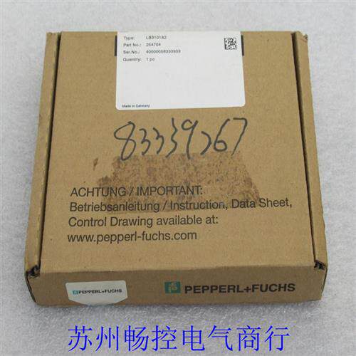 *现货销售*全新倍加福P+F系统模块 LB3101A2 现货254704