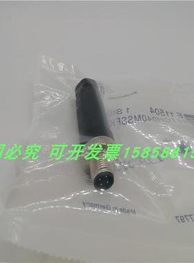 M12四针直公插头E11504 EVC812可接线插头SSTGH040MSSFKPG全新