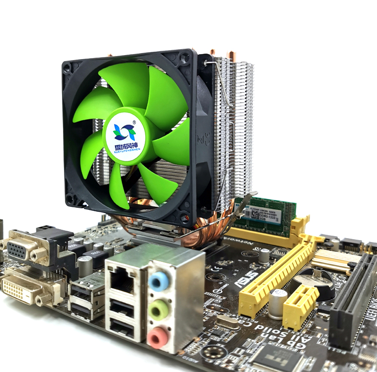 3铜管CPU散热器英特尔静音台式机CPU风扇 775 AMD 1155 1150 包邮