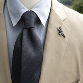 男女复古休闲韩版 精细羊毛领带咖色蓝色格纹条纹正装 职业面试年会