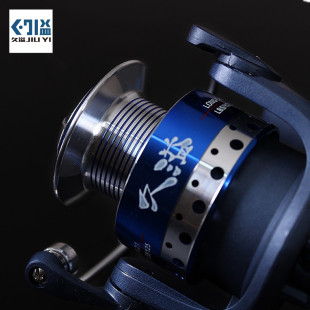 久溢B3000渔线轮 金属纺车轮前卸力矶竿路亚左右手互换鱼轮鱼具