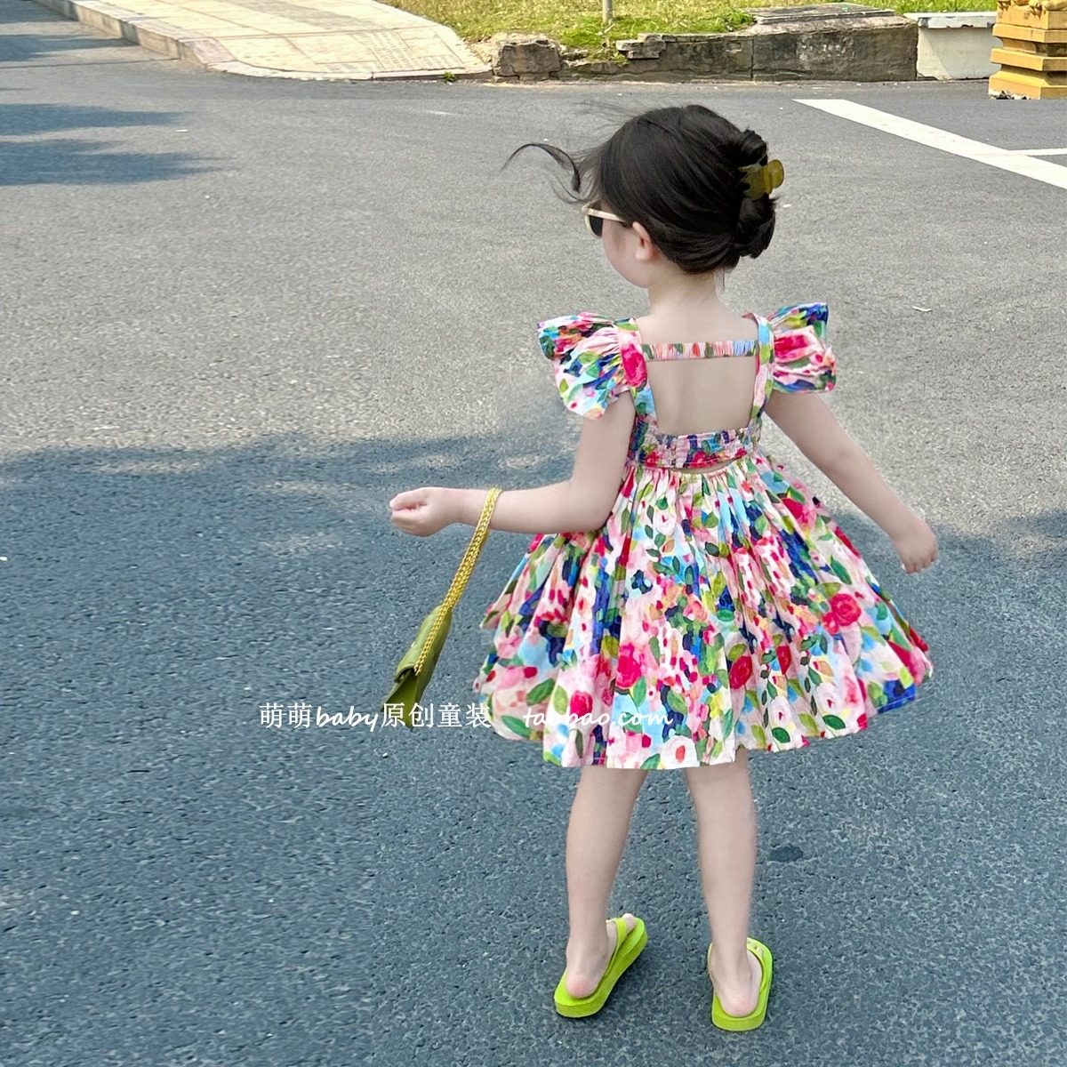 女童连衣裙夏季2025新款儿童小童装网红洋气夏装女宝宝纯棉公主裙,童装/婴儿装/亲子装,连衣裙,淘宝优惠券,粉丝福利购,淘宝优惠卷