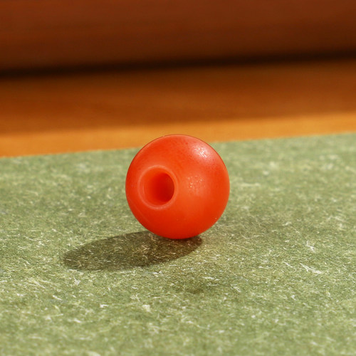 远廷保山南红大孔珠散珠