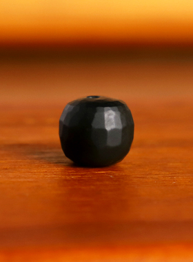 和田玉塔青散珠老型9.5mm