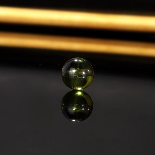 天然深黄碧玺散珠7.7mm BX21 手链珠子diy手串手工串珠配珠隔珠