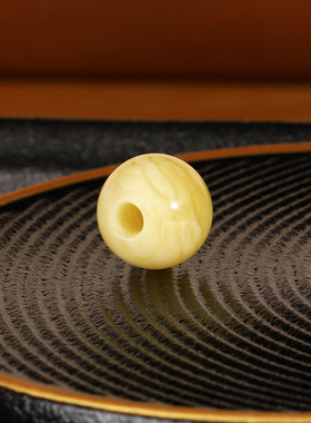 俄料蜜蜡散珠11.3mm23号大孔珠