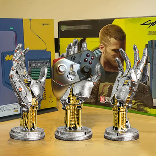 机械手游戏手柄支架耳机置物挂架桌面摆件房间收纳神器送男生礼物