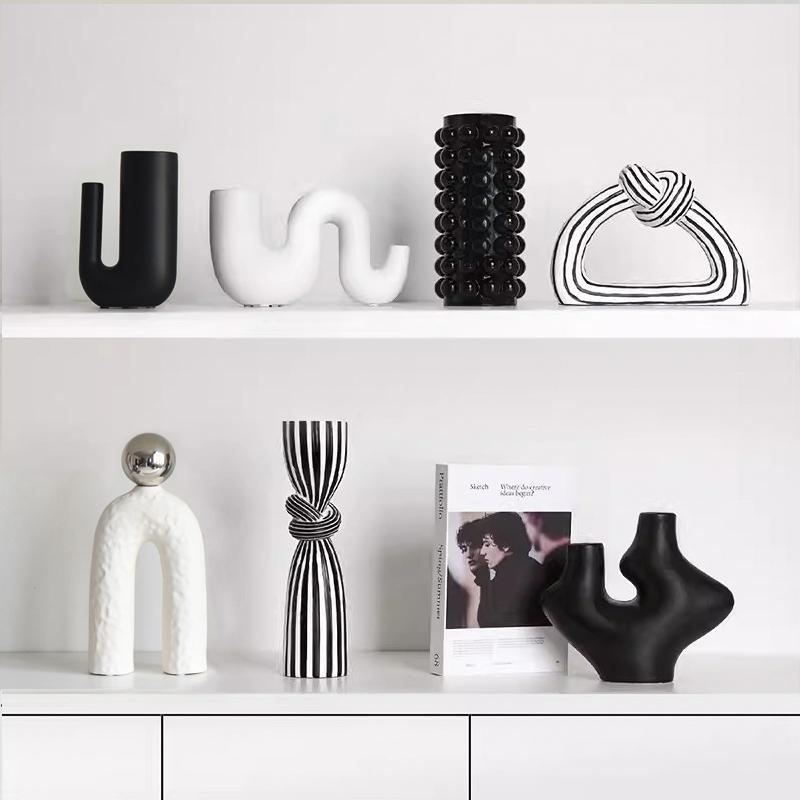 高级感软装酒柜装饰摆件小众