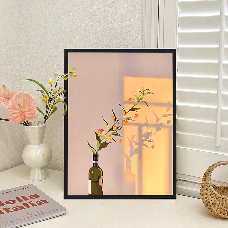 ins风现代高级感装饰画摆件