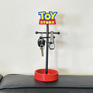创意TOY入户玄关钥匙收纳置物架摆件家居好物梳妆台首饰挂架装饰