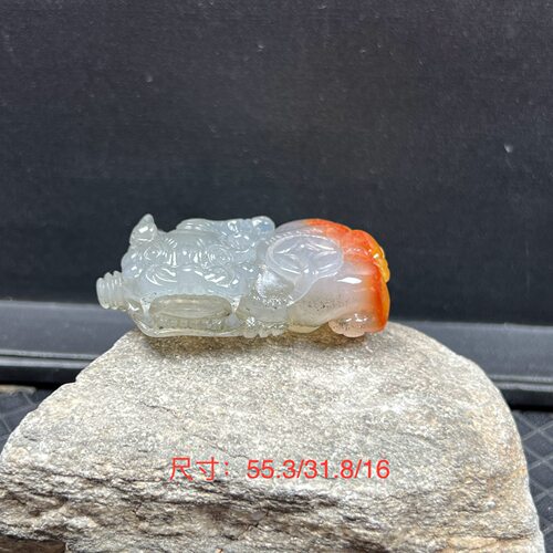 天然玉石云南黄龙玉貔貅吊坠三色福禄寿毛衣链石英质玉金沙玉佩