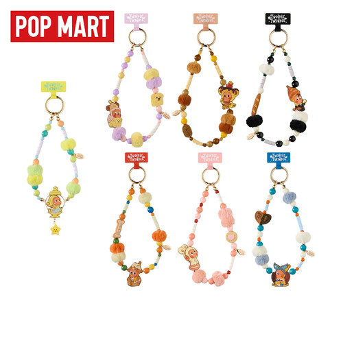 POPMART泡泡玛特Twinkle周边星星人美味时刻系列手机挂绳潮玩礼物