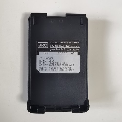 JHS-431 JHS-430对讲机原装电池 JRC BP-227FM 7.2V  1850mAh