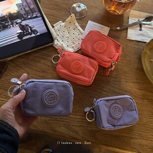 pick me ！零碎小东西收纳包日系小号双层尼龙一日出门证件零钱包