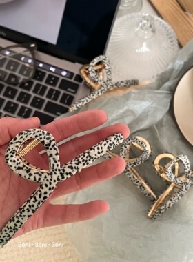 后脑夹子不撞款百搭耐用发夹
