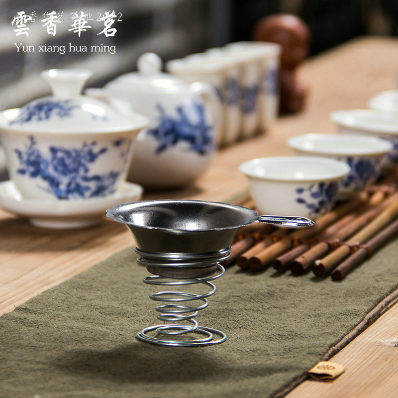 不锈钢茶滤茶漏茶滤网茶叶过滤器滤茶器过滤网创意泡茶器_虎窝淘