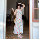 【新款】彩色波点挂脖连衣裙女2B063-6202-P145-K238，女装连衣裙，浙宝005