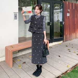 【大货已出】数据出小香风蝴蝶结马甲三件套6168-P220-K358图片 【大货已出】数据出小香风蝴蝶结马甲三件套6168-P220-K358图片
