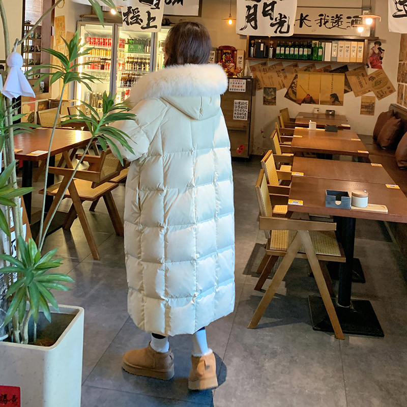 【现货】2025新款50绒送毛领中长款羽绒服0059952P335-K498,女装羽绒服,浙宝005