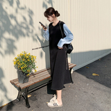 【新款好数据】大货已出假两件套连衣裙2B063-6160-P135-K218，女装连衣裙，浙宝005